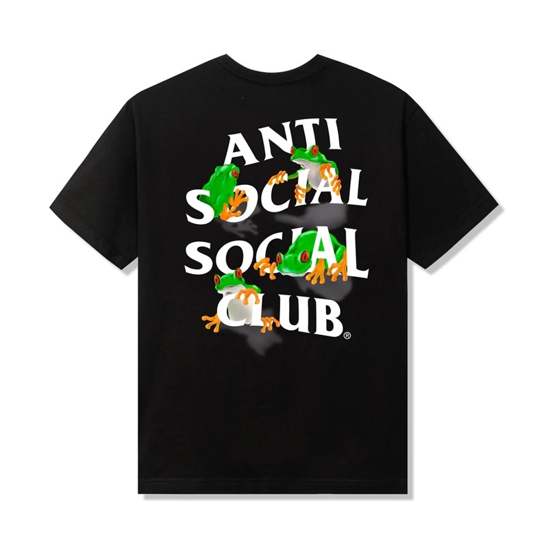 Black Anti Social Social Club Red Eye Tee | ASSC-11957