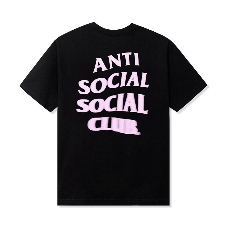 Black Anti Social Social Club Six 3 Seven Tee | ASSC-11977