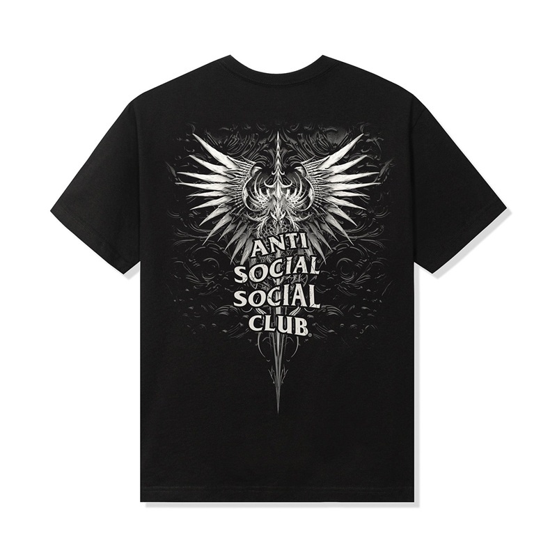 Black Anti Social Social Club Solace Tee | ASSC-11983