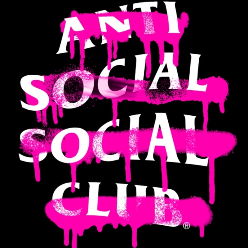 Black Anti Social Social Club Spray Can Tee | ASSC-11989