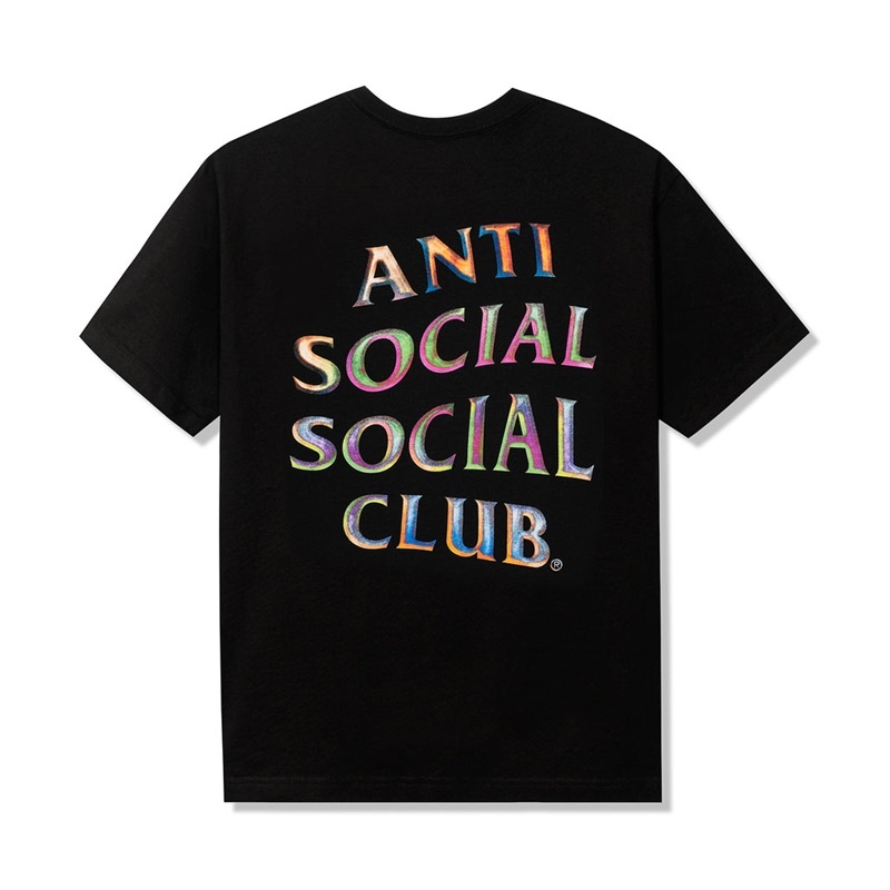 Black Anti Social Social Club Temporary Memory Tee | ASSC-11995