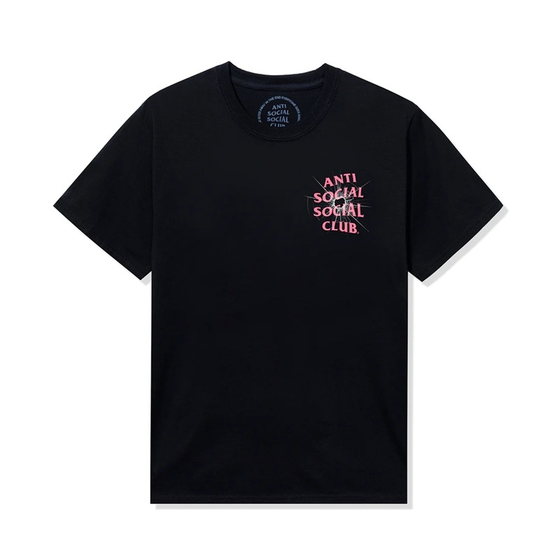 Black Anti Social Social Club Theories Tee | ASSC-11999