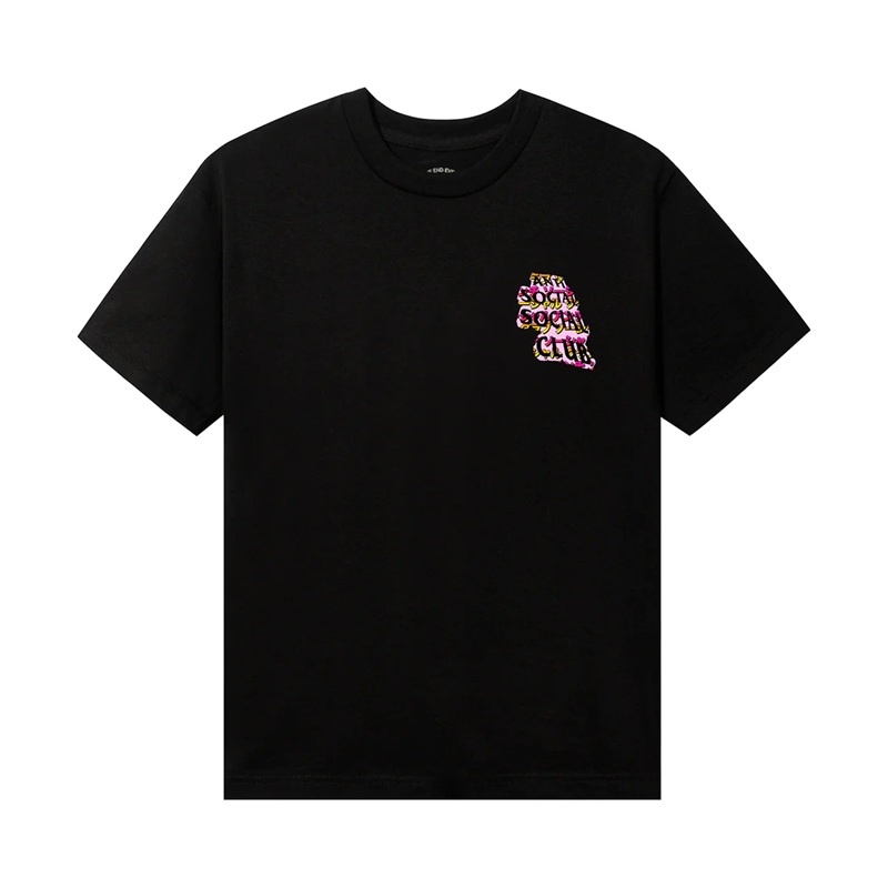 Black Anti Social Social Club Twisted Quickness Tee | ASSC-12013