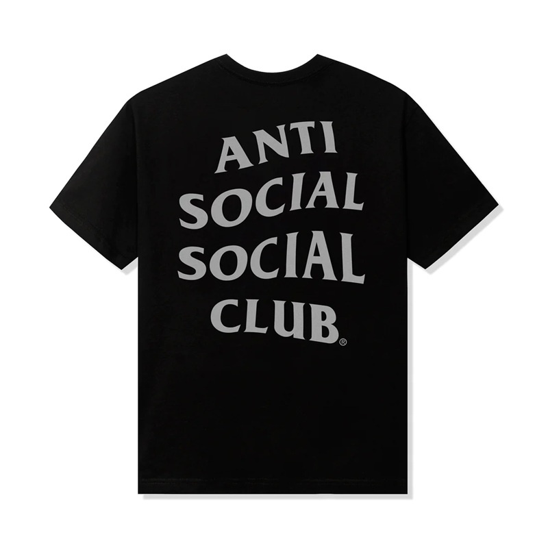 Black Anti Social Social Club Why Can't You See Tee | ASSC-12017