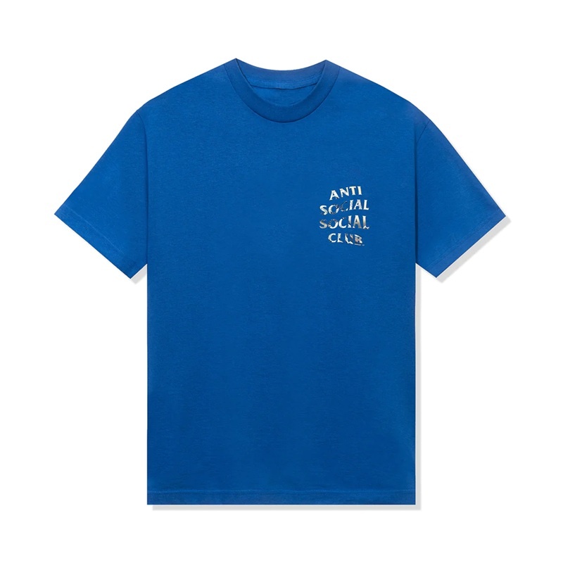 Blue Anti Social Social Club ASSC x Tonkatsu Tonkatsu Tee | ASSC-11819