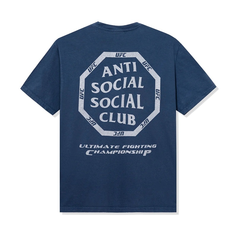 Blue Anti Social Social Club ASSC x UFC Ultimatum Tee | ASSC-11834