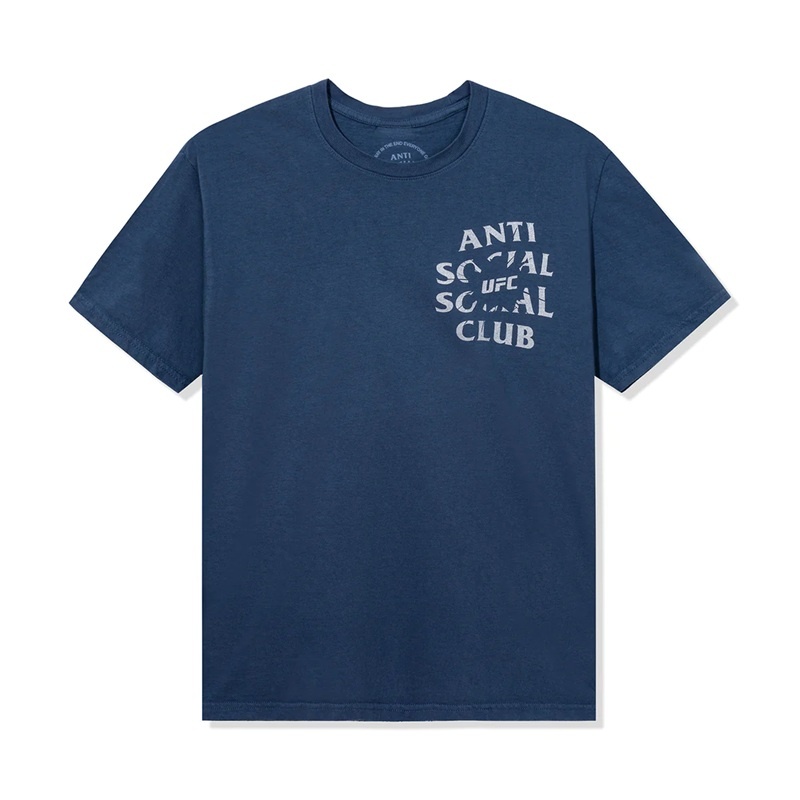 Blue Anti Social Social Club ASSC x UFC Ultimatum Tee | ASSC-11834