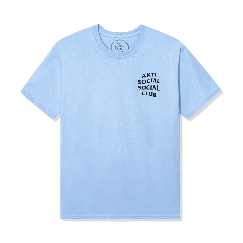 Blue Anti Social Social Club Kkoch Tee | ASSC-11921