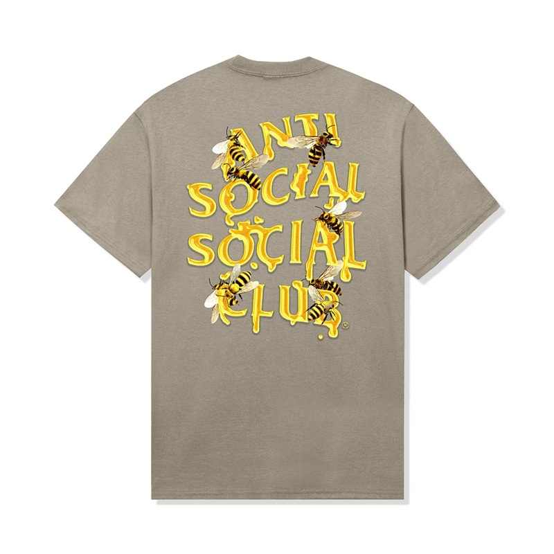 Brown Anti Social Social Club Apiarist Tee | ASSC-11793