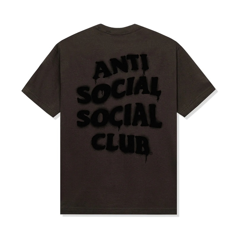 Brown Anti Social Social Club Burn It Down Tee | ASSC-11858