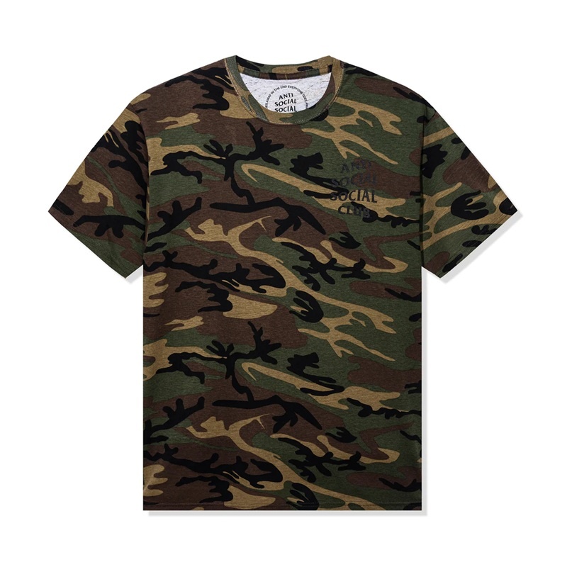 Camo Anti Social Social Club Kkotch Tee | ASSC-11922