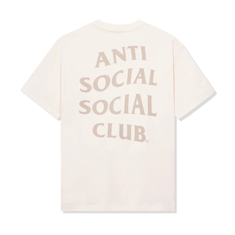 Ecru Anti Social Social Club Same But Different Premium Tee | ASSC-11967