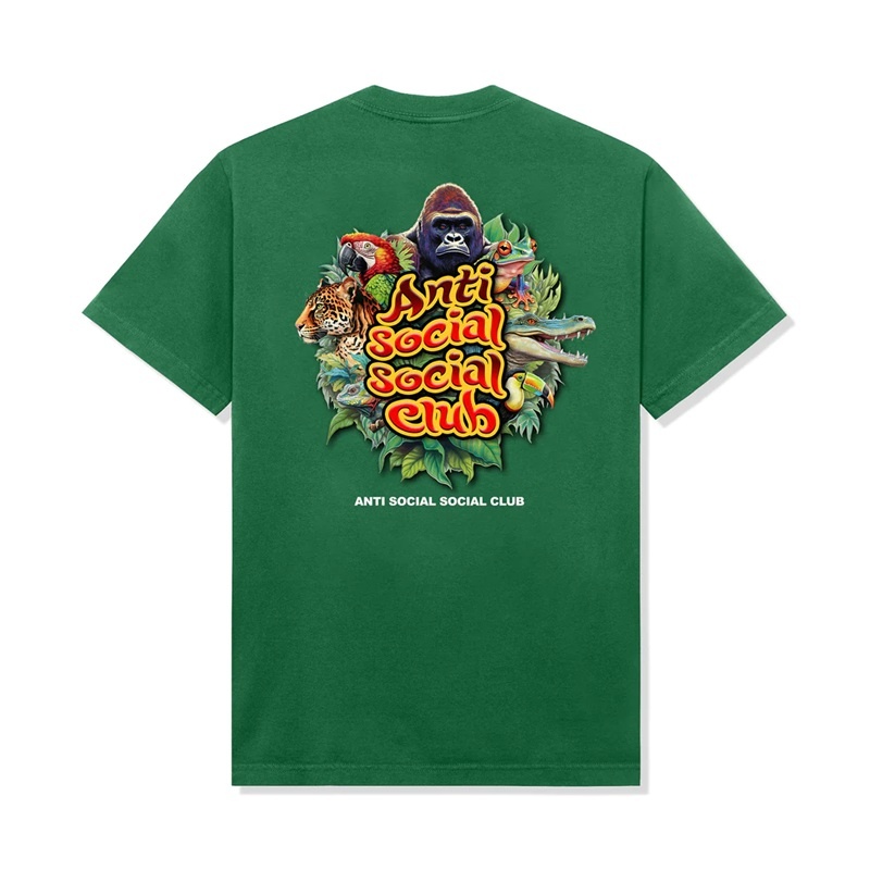 Green Anti Social Social Club Biome Tee | ASSC-11840