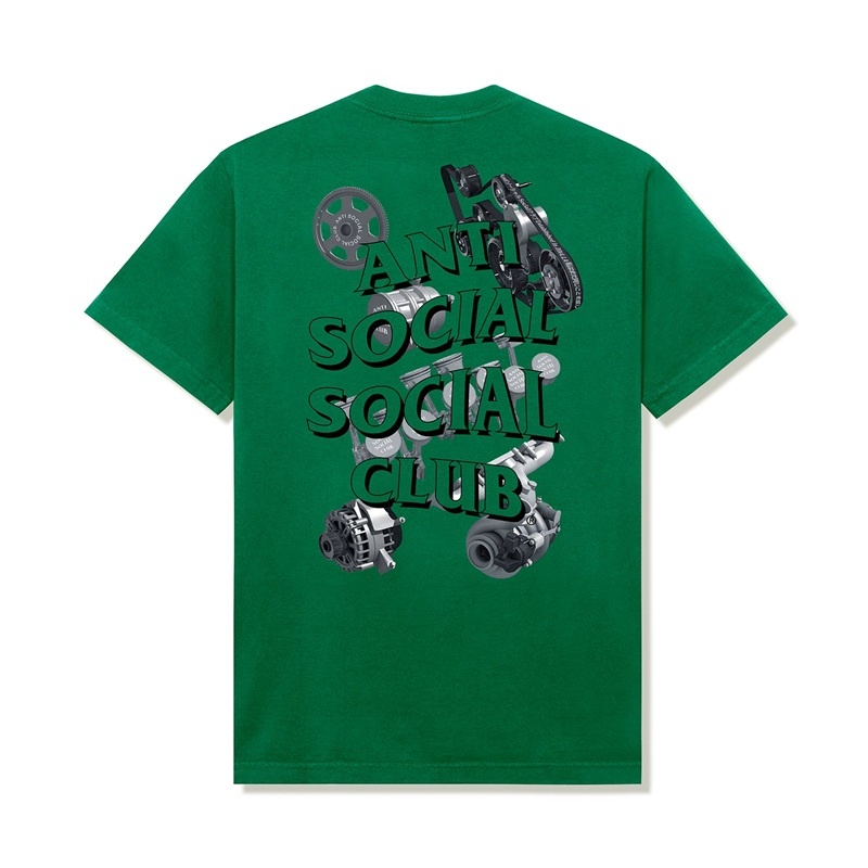 Green Anti Social Social Club Chop Suey Tee | ASSC-11868