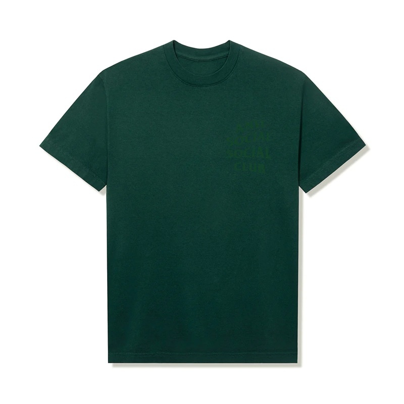 Green Anti Social Social Club DeafTone Tee (Premium 6.5oz) | ASSC-11873