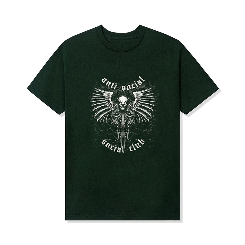 Green Anti Social Social Club Sympathy Tee | ASSC-11993