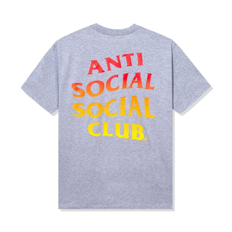 Grey Anti Social Social Club Hot At First Tee | ASSC-11896