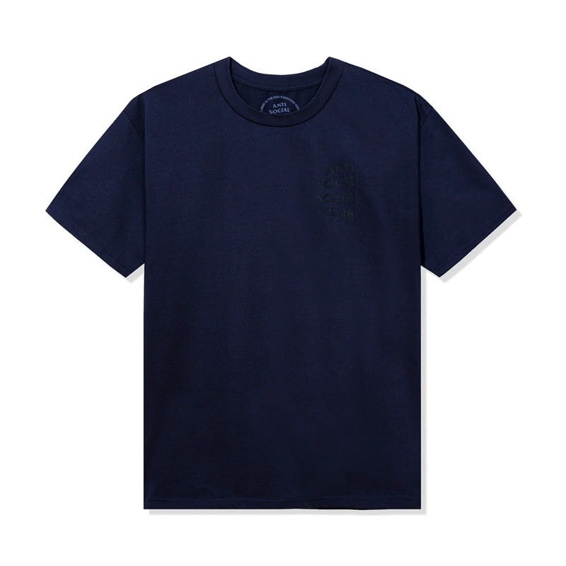 Midnight Blue Anti Social Social Club Same But Different Premium Tee | ASSC-11969