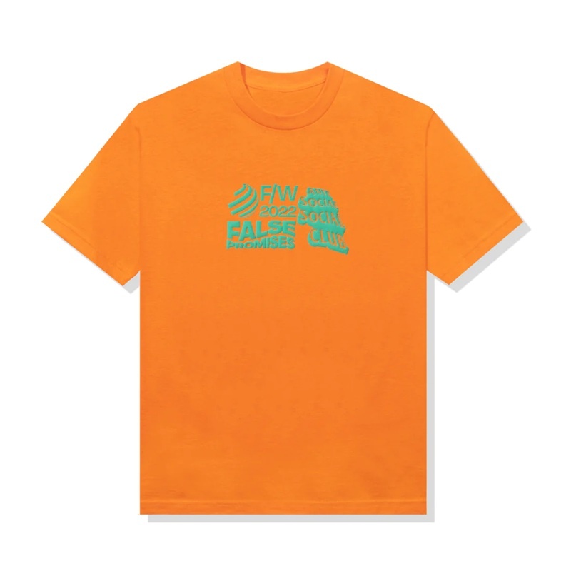 Orange Anti Social Social Club False Promises Tee | ASSC-11907