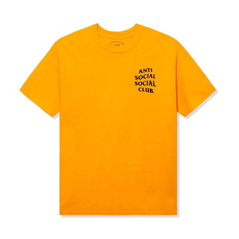 Orange Anti Social Social Club Mind Games Tee | ASSC-11933