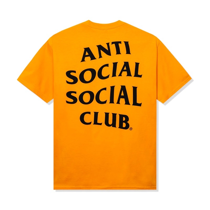 Orange Anti Social Social Club Mind Games Tee | ASSC-11933