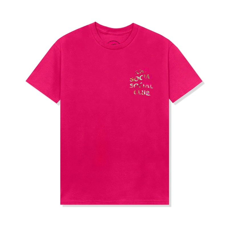 Pink Anti Social Social Club ASSC x Tonkatsu Tonkatsu Ni Tee | ASSC-11816