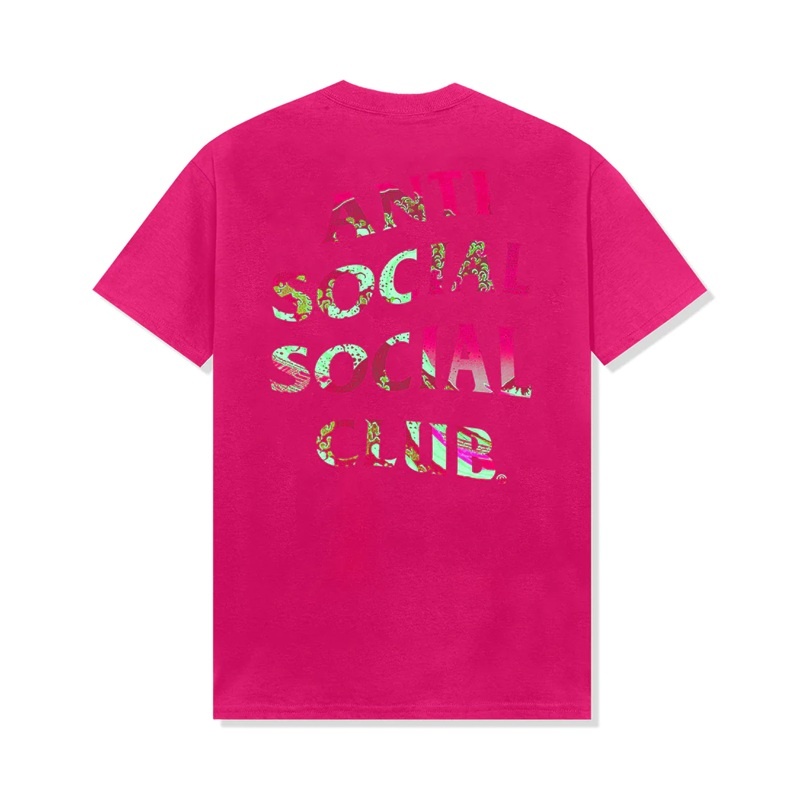 Pink Anti Social Social Club ASSC x Tonkatsu Tonkatsu Ni Tee | ASSC-11816