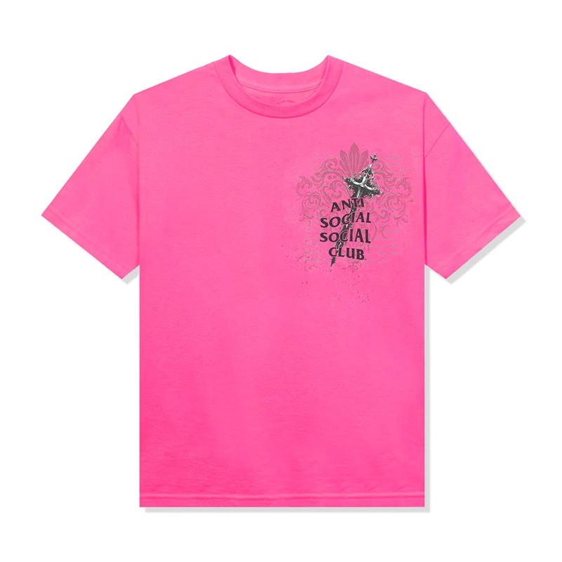 Pink Anti Social Social Club Anguish Tee | ASSC-11787