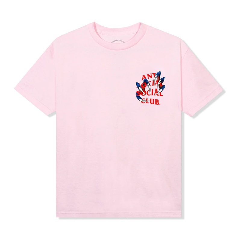 Pink Anti Social Social Club Double Dragon Tee | ASSC-11879