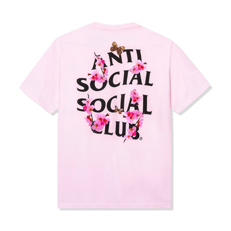 Pink Anti Social Social Club Kkotch Tee | ASSC-11923