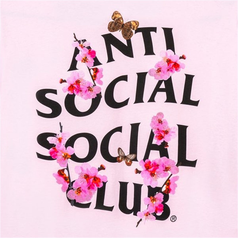 Pink Anti Social Social Club Kkotch Tee | ASSC-11923