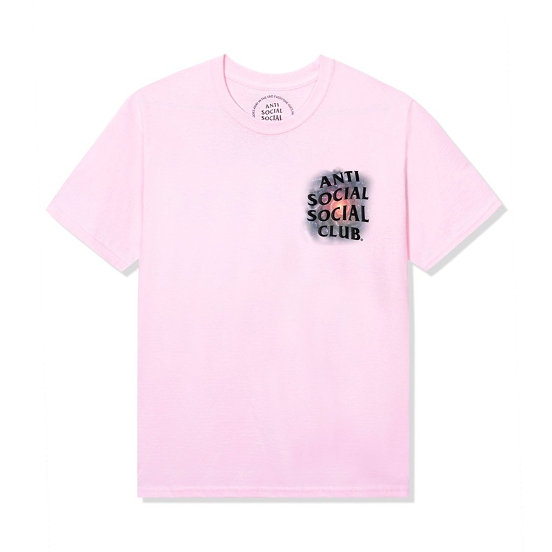 Pink Anti Social Social Club Tonight I’ll Sit Tee | ASSC-12007