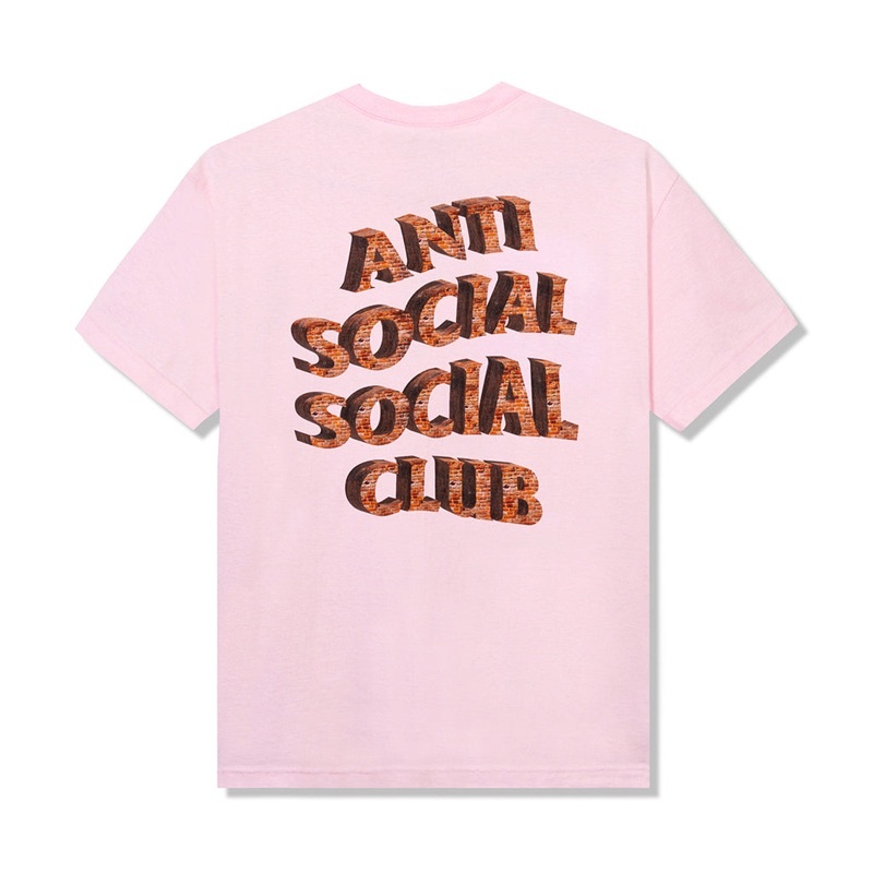 Pink Anti Social Social Club White Picket Fence Tee | ASSC-12016