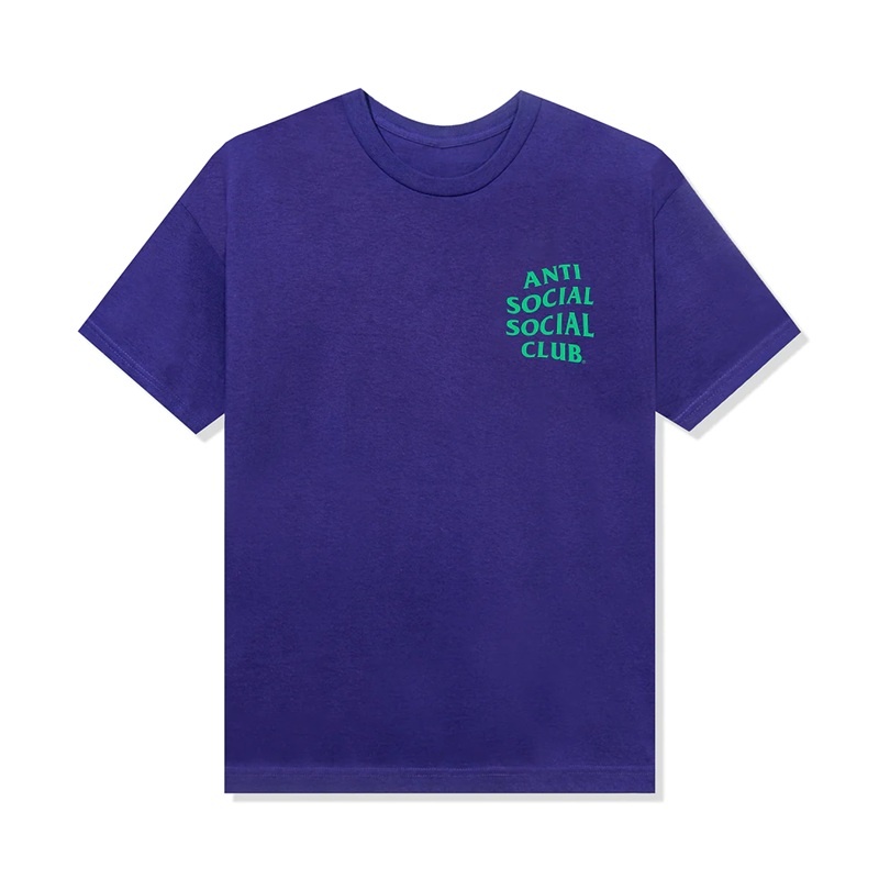 Purple Anti Social Social Club Nothing Else Tee | ASSC-11947