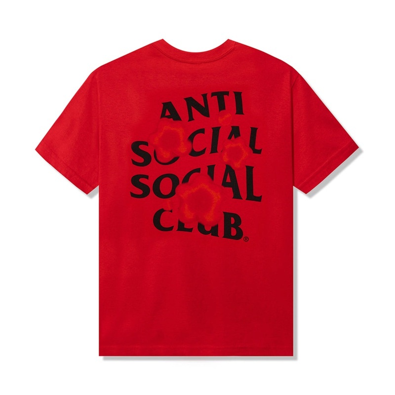 Red Anti Social Social Club Seeing the Feeling Tee | ASSC-11974