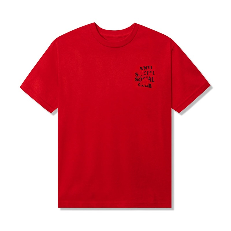 Red Anti Social Social Club Seeing the Feeling Tee | ASSC-11974