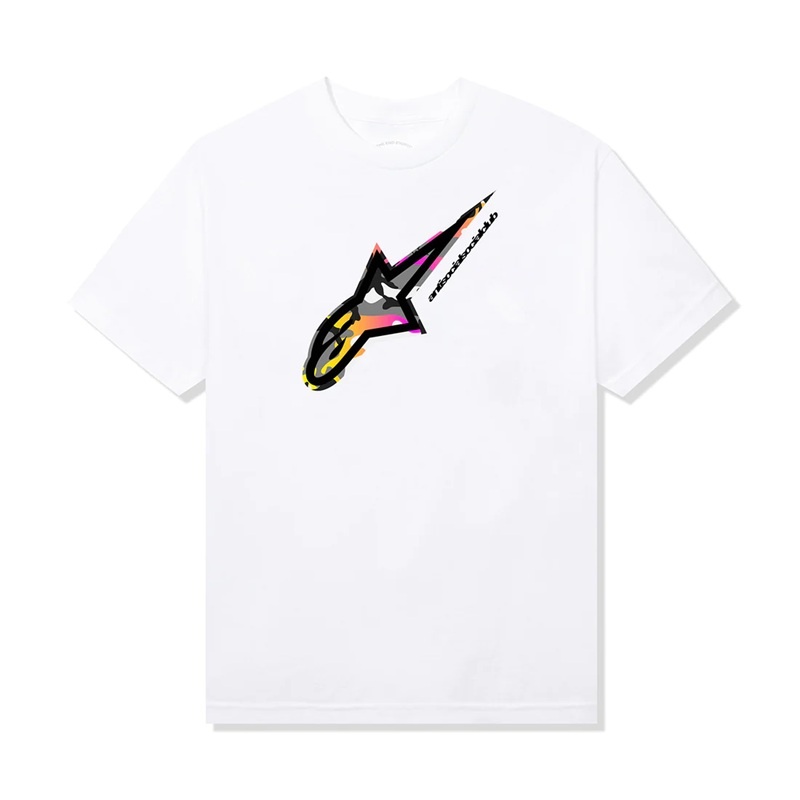 White Anti Social Social Club ASSC x Alpinestars Apex Tee | ASSC-11797