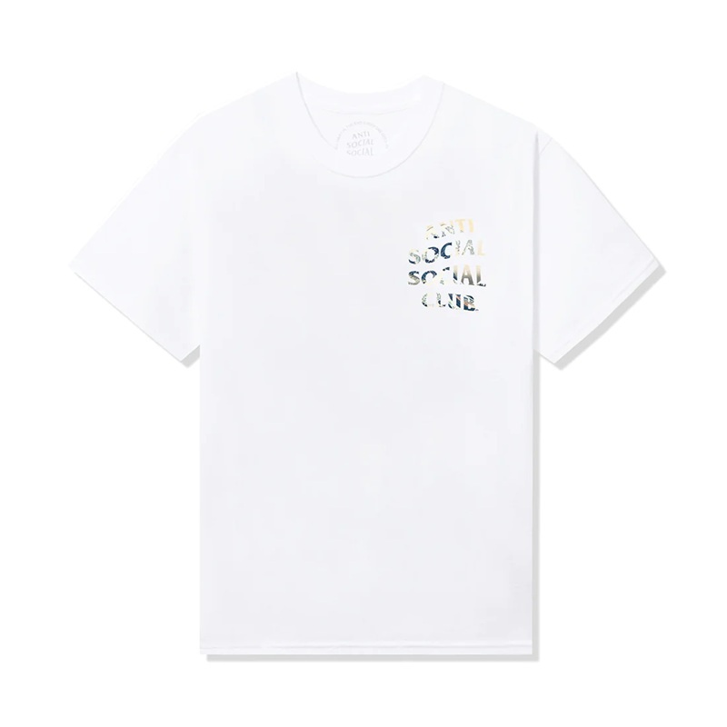 White Anti Social Social Club ASSC x Tonkatsu Tonkatsu Tee | ASSC-11820