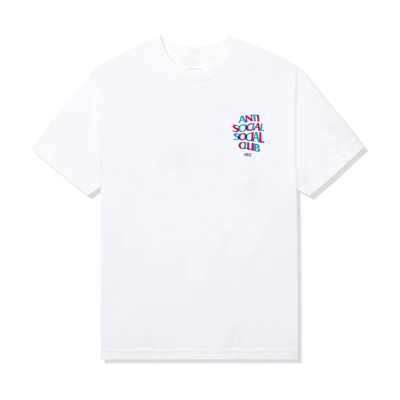 White Anti Social Social Club Blind Games Tee | ASSC-11845