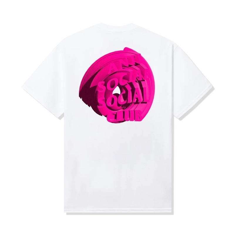 White Anti Social Social Club Bullseye Tee | ASSC-11856