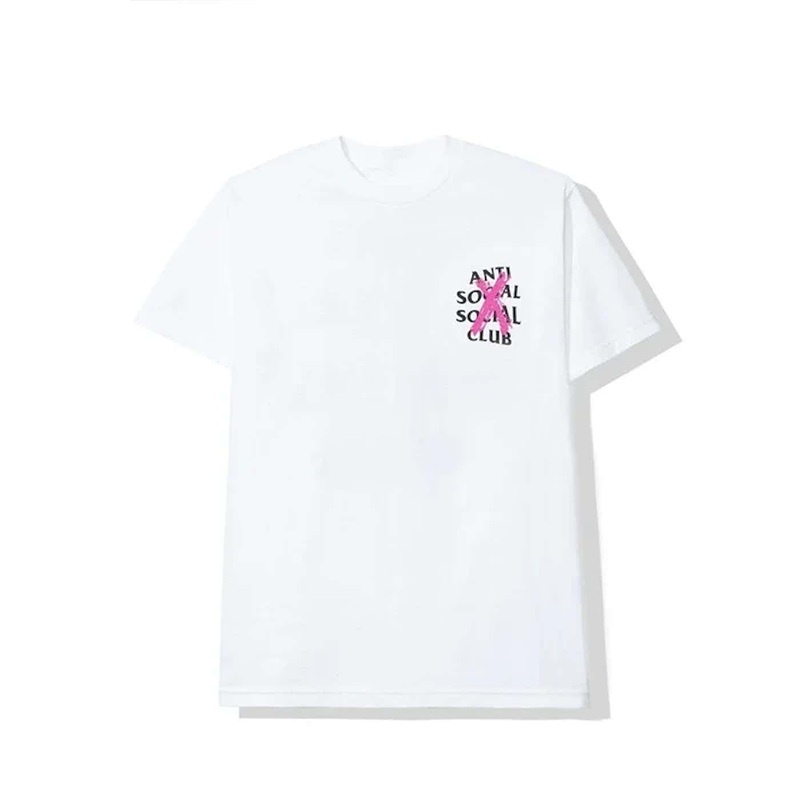 White Anti Social Social Club Cancelled Tee | ASSC-11865