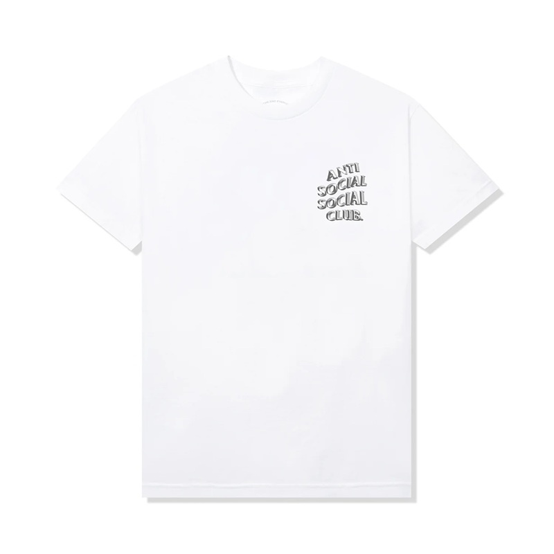 White Anti Social Social Club DEEPER THAN USUAL Tee | ASSC-11876