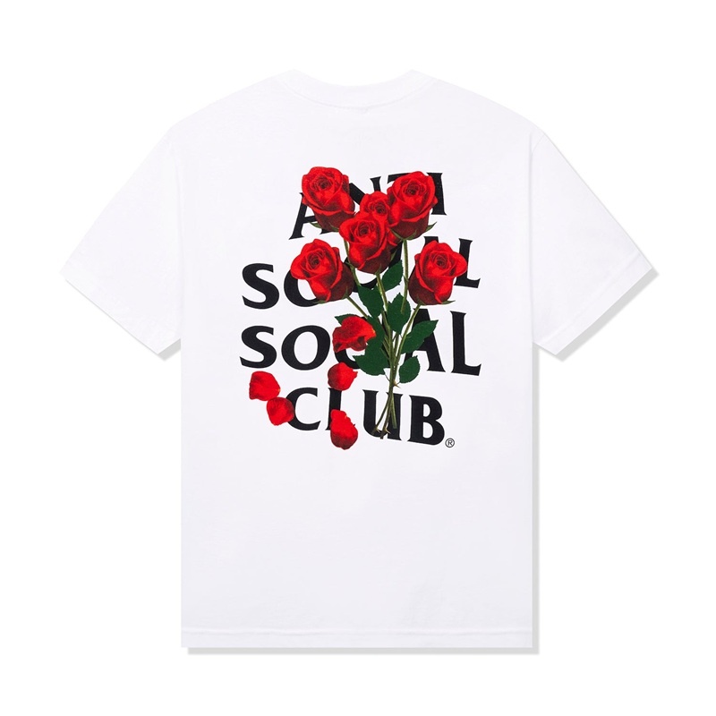 White Anti Social Social Club Don’t Worry About Me Tee | ASSC-11878