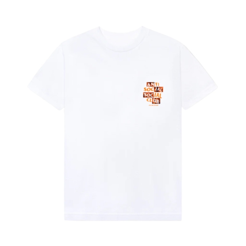 White Anti Social Social Club I Still Feel The Same Flame Tee | ASSC-11900