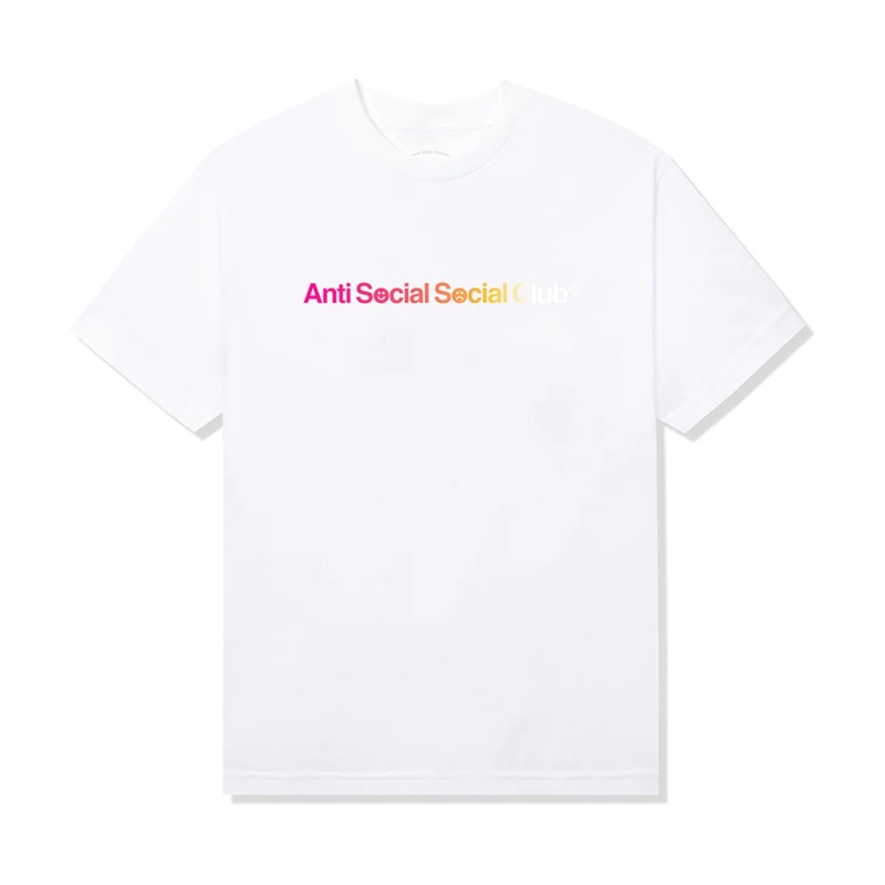 White Anti Social Social Club Indoglo Tee | ASSC-11903