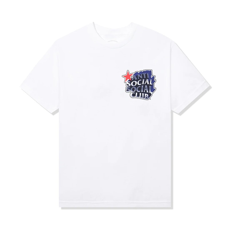 White Anti Social Social Club Intergalatic Tee | ASSC-11919