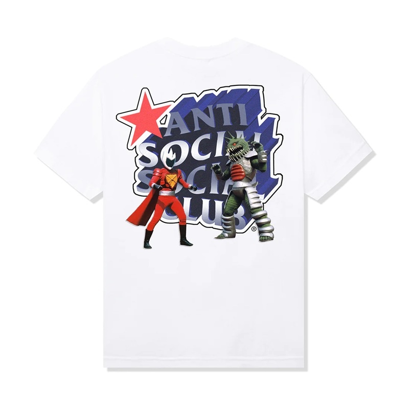 White Anti Social Social Club Intergalatic Tee | ASSC-11919