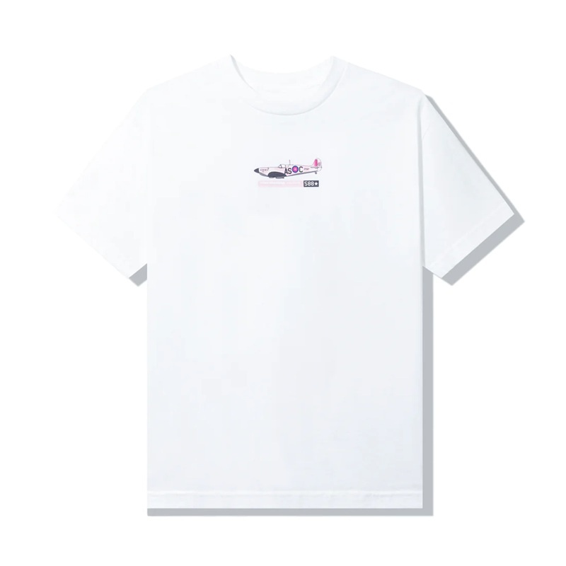 White Anti Social Social Club Runaway Tee | ASSC-11965