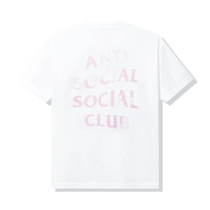 White Anti Social Social Club Runaway Tee | ASSC-11965