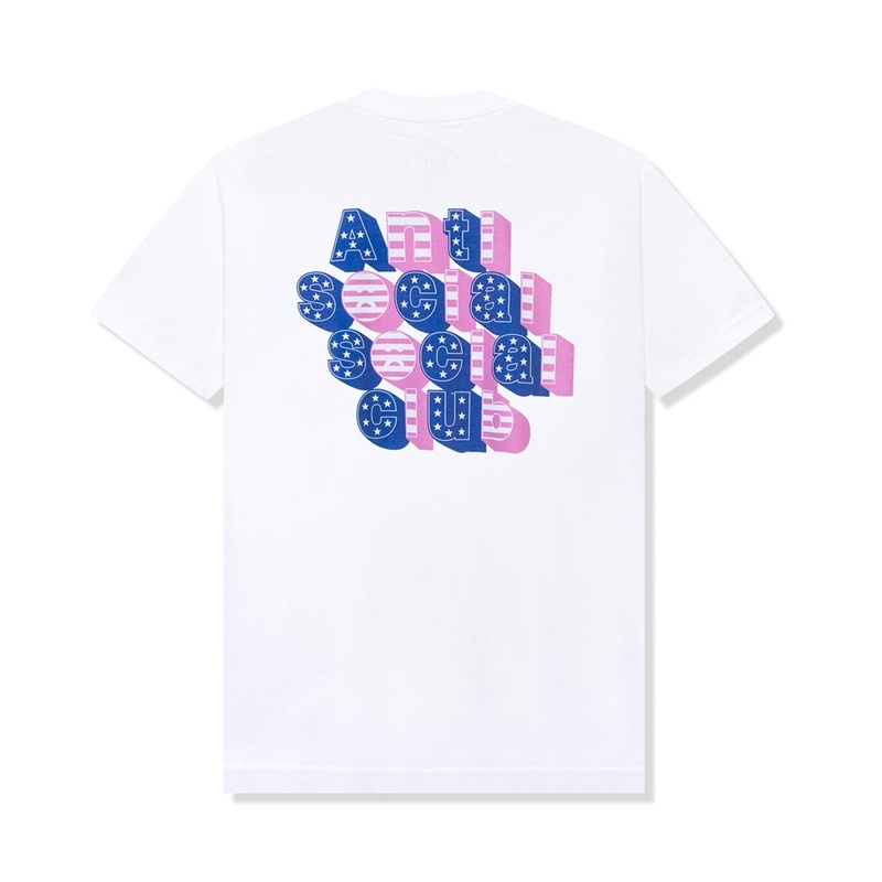 White Anti Social Social Club Sign Me Up Tee | ASSC-11976